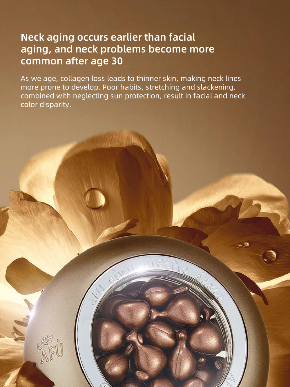 AFU Mummy Reducing Wrinkles Neck Oil 0.35ml*21