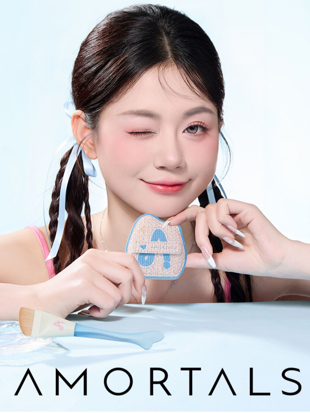 Amortals Fishtail Foundation Brush