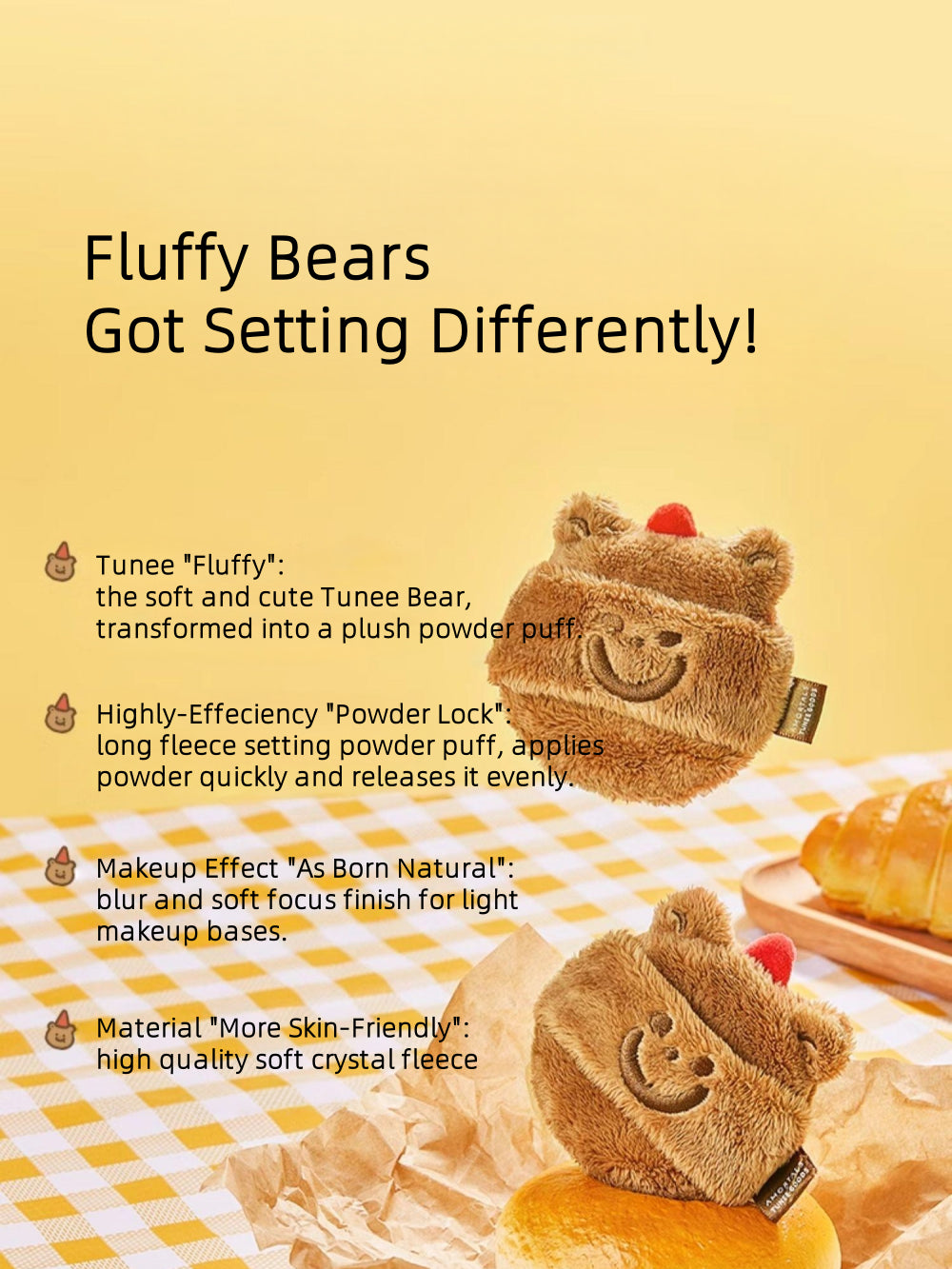 Amortals X TUNEE GOODS Loose Powder Puff