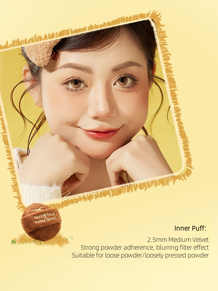 TUNEE GOODS Reversible Loose Powder Puff