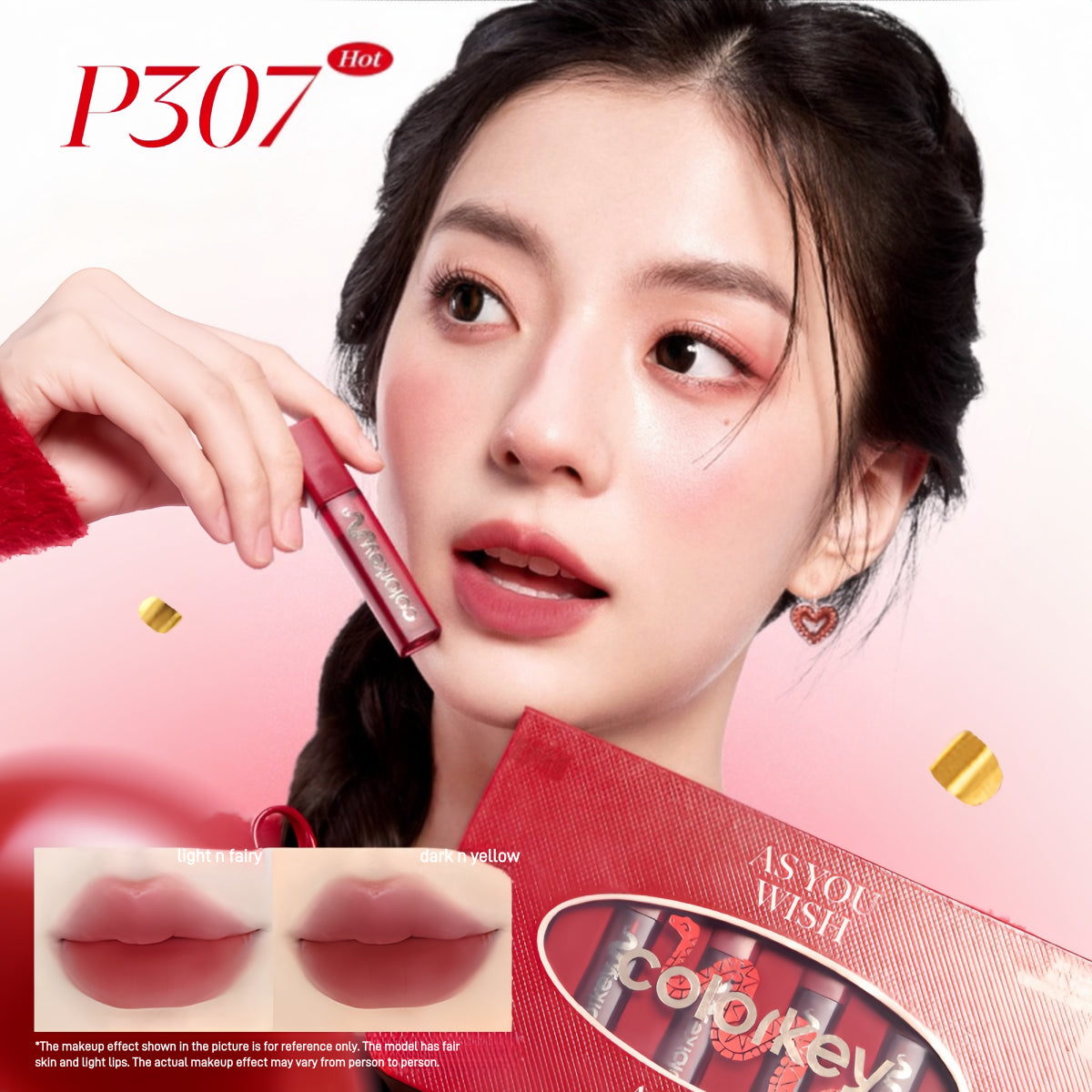 Colorkey Lipstick Gift Set CNY Lucky Snake 6g