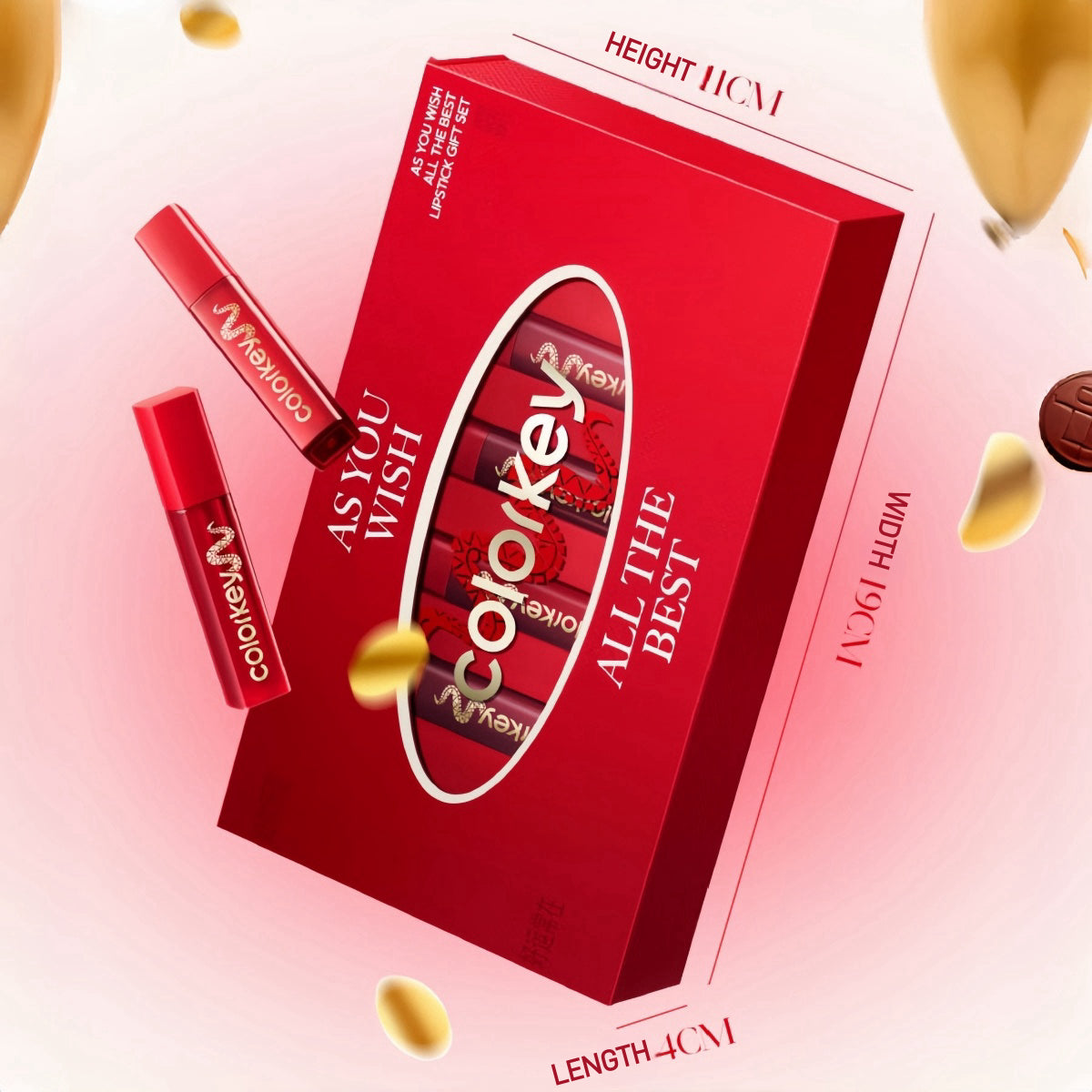 Colorkey Lipstick Gift Set CNY Lucky Snake 6g