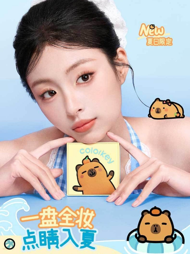 Orange Capybara Nine Shades Eyeshadow Palette 13.5g