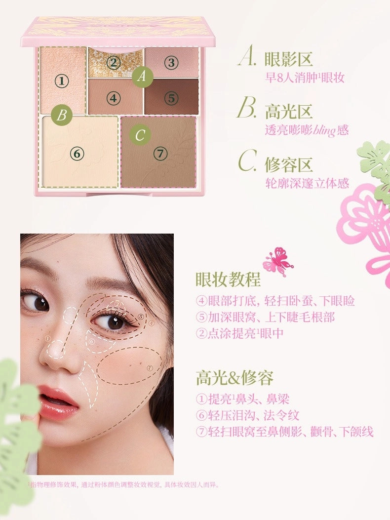 Colorkey Seven Colors Face Palette 15g