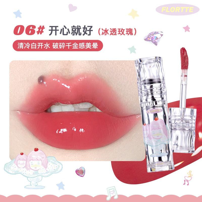 Flortte X Wackky Girls World Lip Lacquer 2.6g