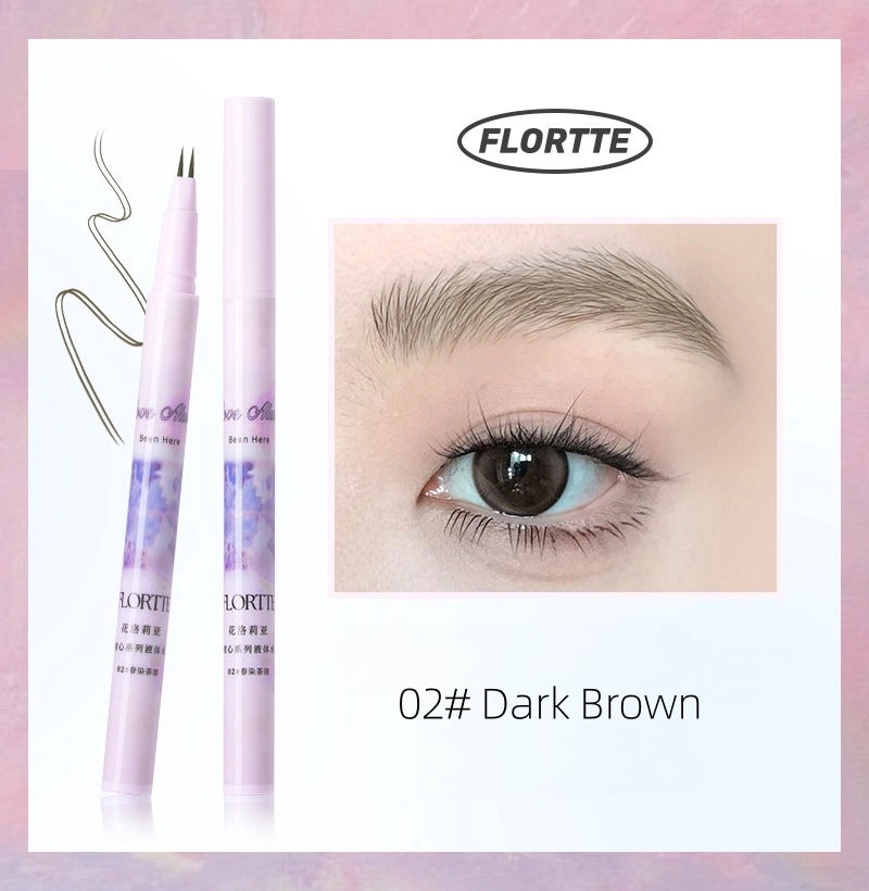 Flortte - Love Always Been Here Two Folks Liquid Brow Pen 0.5ml