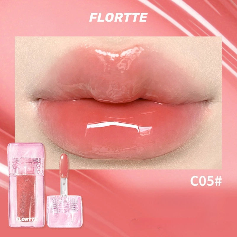 Flortte - Crystal Wave Plumping Lip Gloss 2.2g