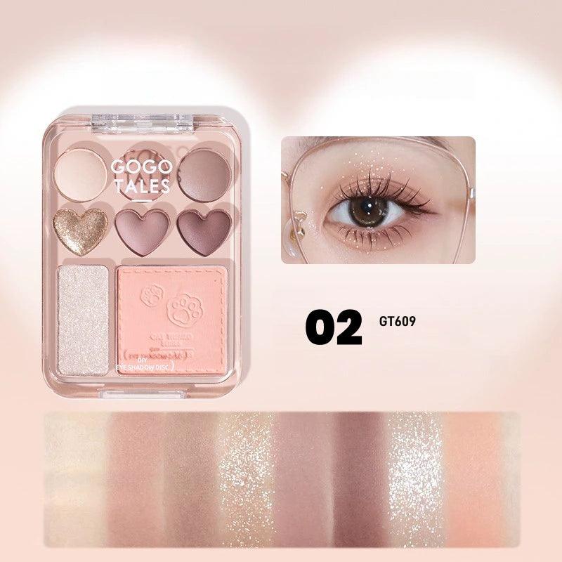 GOGO TALES 3IN1 Hearts Palette 9.5g