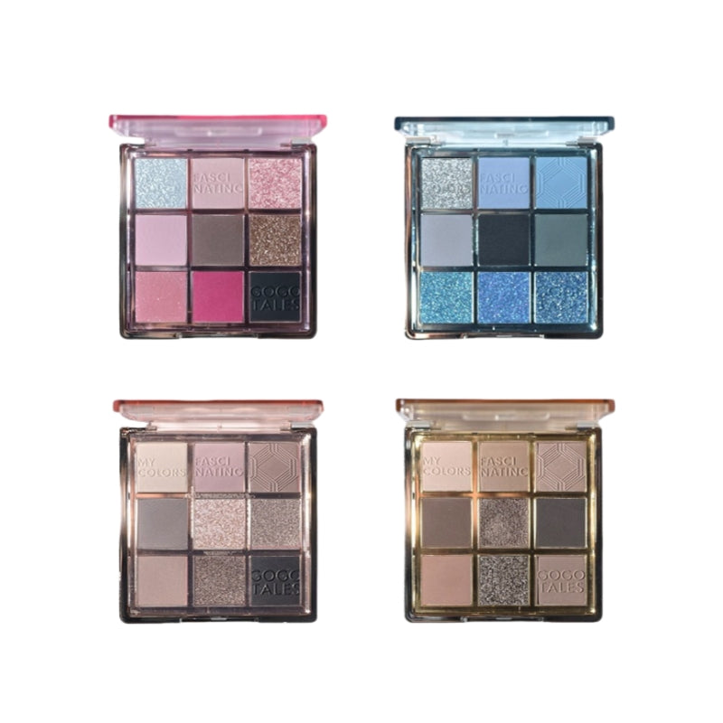 GOGO TALES Glaze Tinting Eyeshadow Palette GT452 Chic Decent Beauty