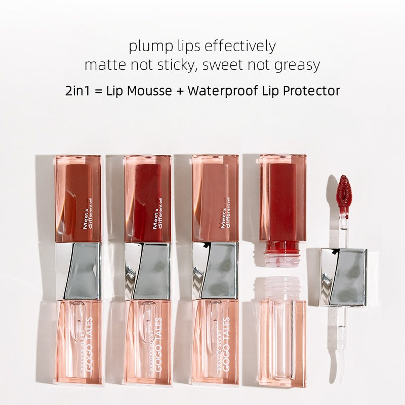 Plump Long-wear Double-end Lip Glaze 4.8g