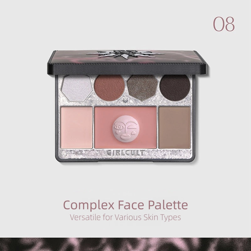 GirlCult - The Peach Blossom Spring Complex Face Palette