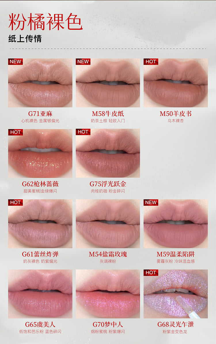 Girlcult Lip Glaze Four Great Inventions GC030