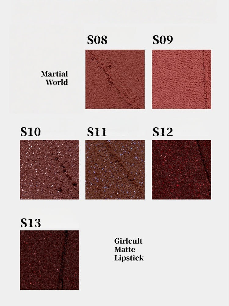 Martial World Matte Lipstick 3.5g