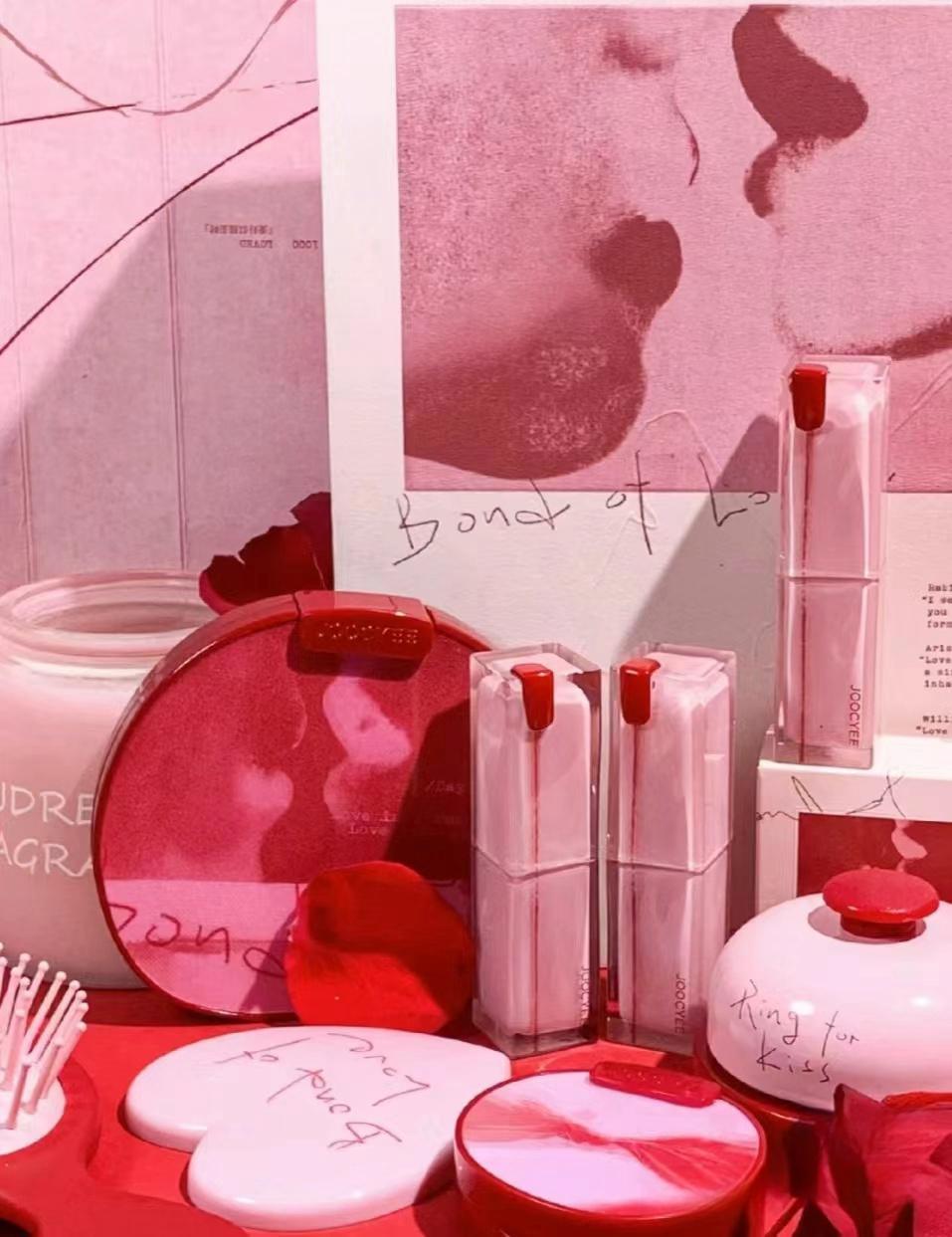 Joocyee for Valentine 2024 Bond of Love Lipstick Blush Eyeshadow