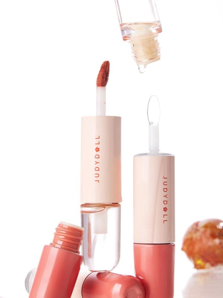 Judydoll Dual Lip Gloss Mirror Moisturizing 7g