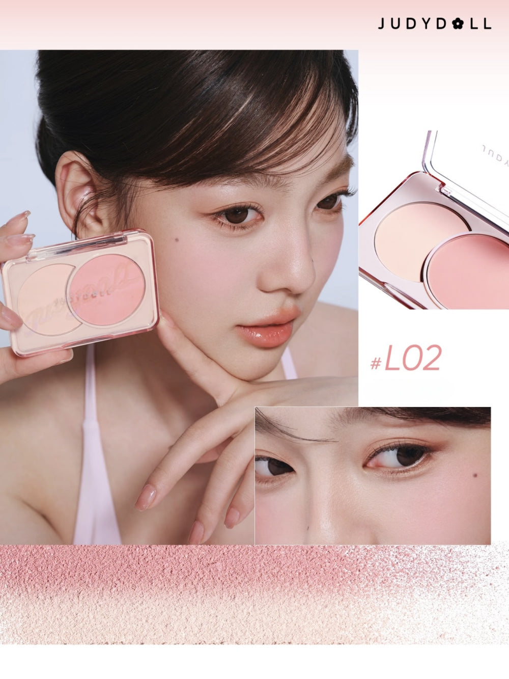 Dual Color Combination Blush 6g