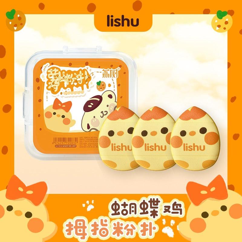 LISHU A Cute Pack Mini Puff 3 in