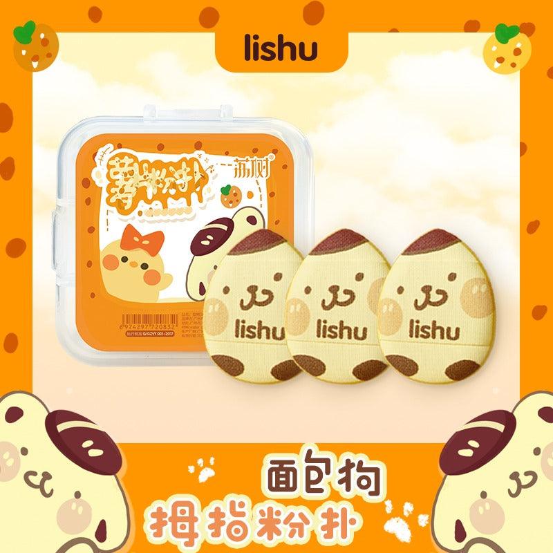 LISHU A Cute Pack Mini Puff 3 in