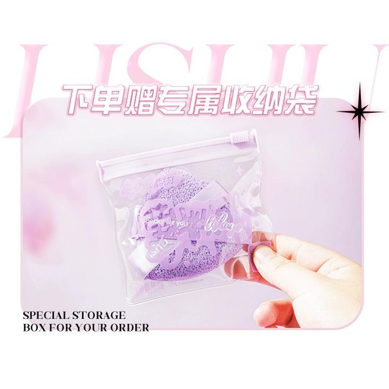 LISHU A Sweet Cool Double Face Wash Puff