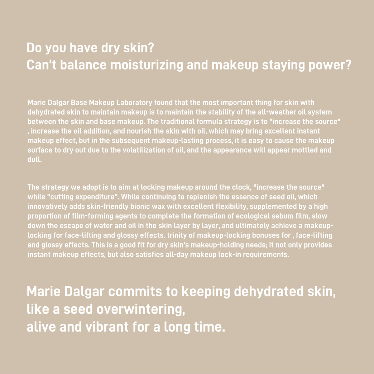 Marie Dalgar Seed Skin Fitting Longwear Foundation 30ml