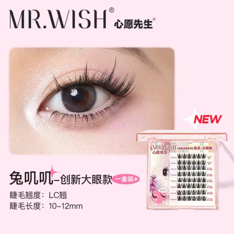 Mr. Wish Naughty Animal Series Rabbit Dog Fox False Eyelashes