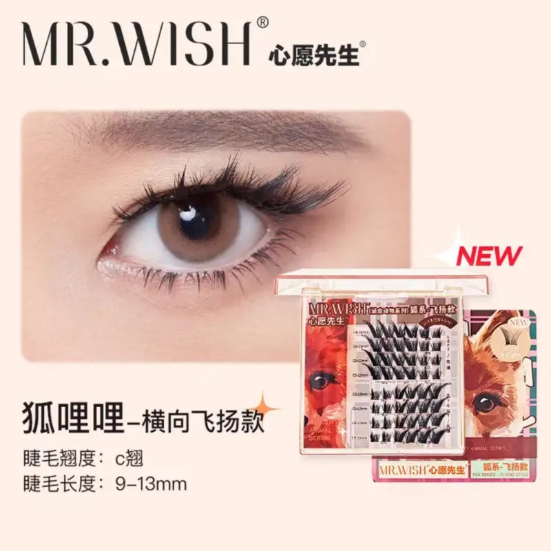 Mr. Wish Naughty Animal Series Rabbit Dog Fox False Eyelashes
