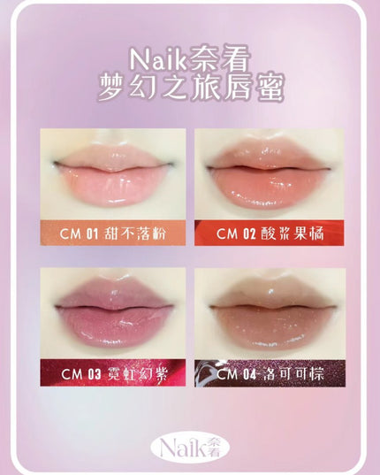 Naik Dream Journey Lip Gloss Mirror Moisturizing NK002