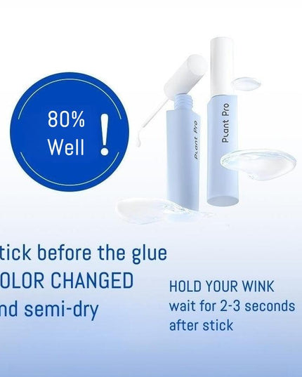 Plant Pro Eyelash Glue White To Transparent PTP001 - Chic Decent
