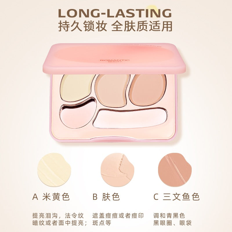 Romantic Beauty Tricolor Concealer 4g