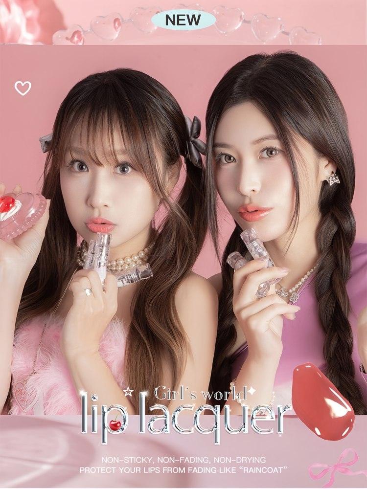 Flortte X Wackky Girls World Lip Lacquer 2.6g