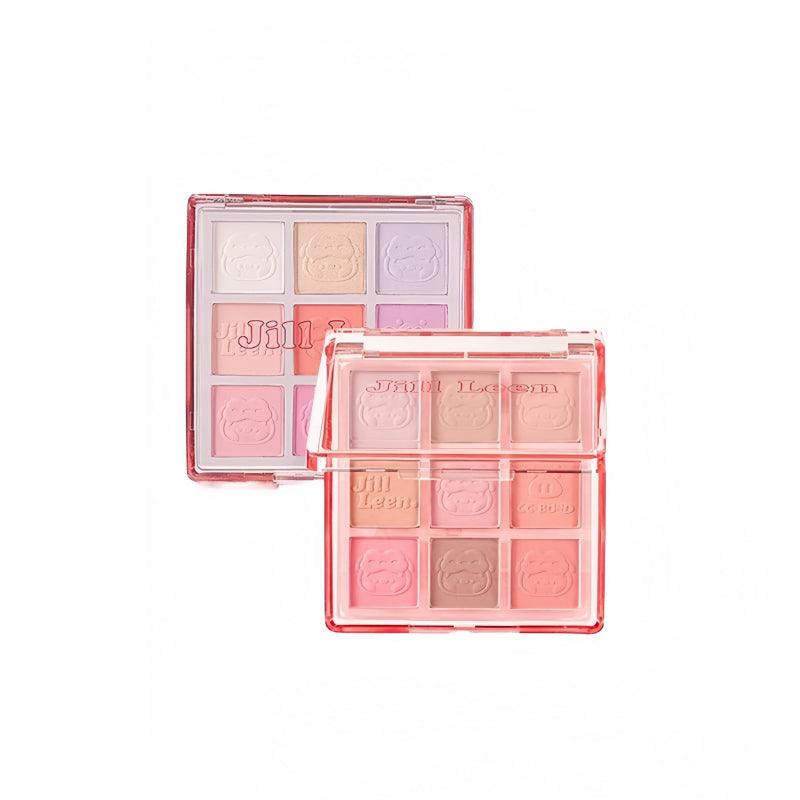 JILL LEEN GGBOND 9 Colors Blush Palette Chic Decent Beauty