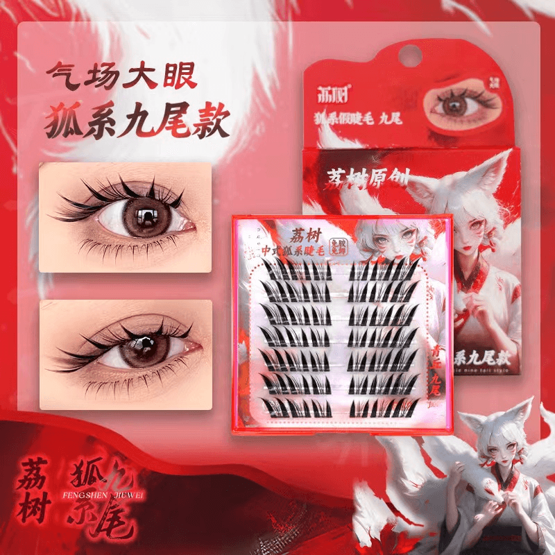 Lishu Fox Type False Eyelashes