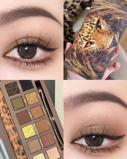 【NEW! Leopard】Perfect Diary Highly Pigmented Explorer Eyeshadow Palette PD003 - Chic Decent