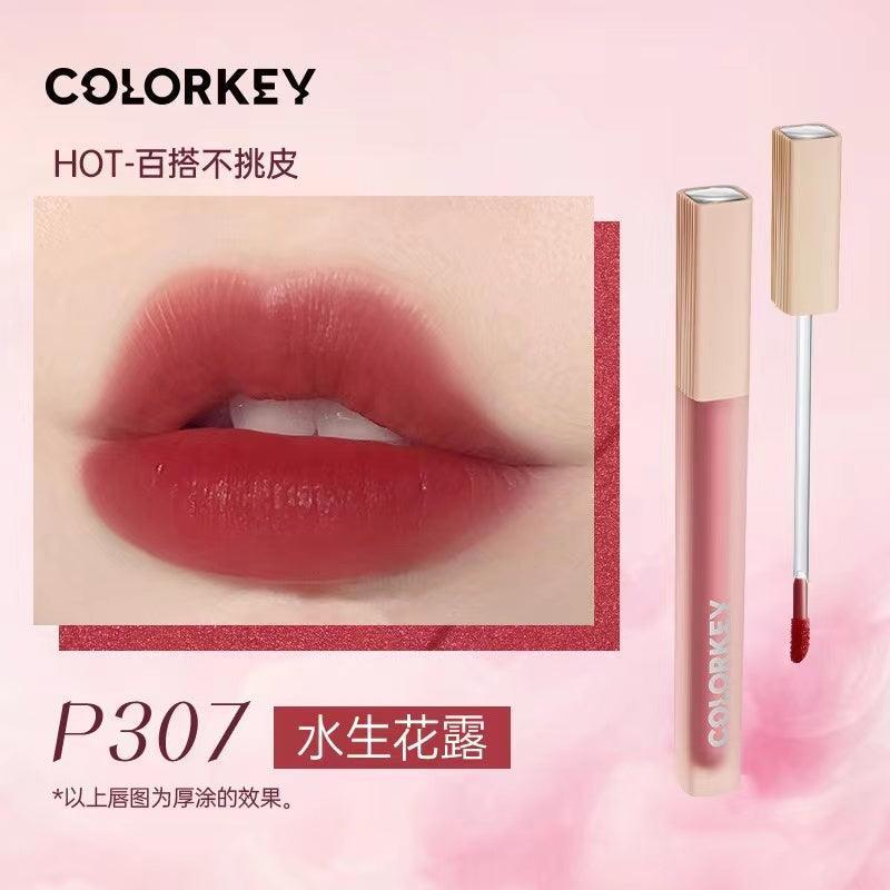【NEW P319 P317 O316】Colorkey Soft Matte Lip Tint KLQ077 - Chic Decent