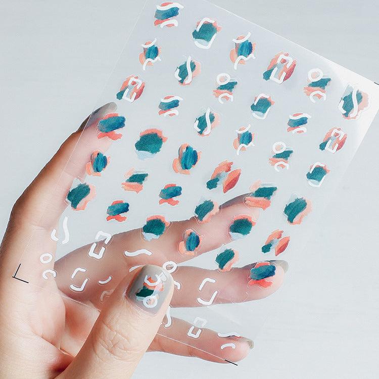 DIY Nail Stickers Nail Art KX051 - Chic Decent