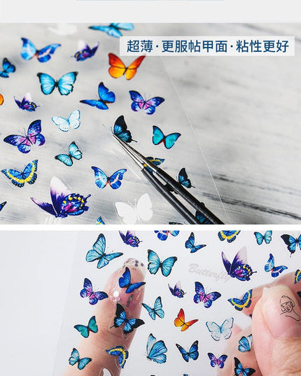 DIY Nail Stickers Nail Art KX300 KX301 - Chic Decent