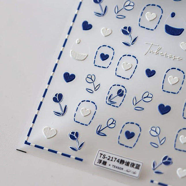 DIY Nail Stickers Nail Art TS2174 - Chic Decent