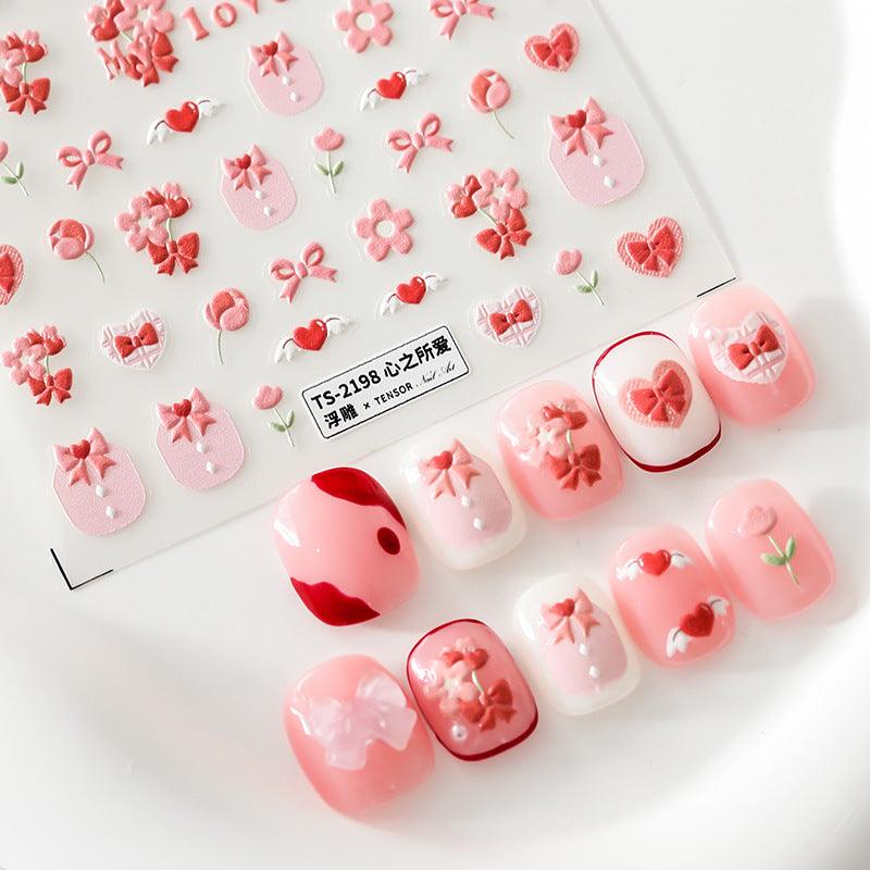 DIY Nail Stickers Nail Art TS2199 - Chic Decent