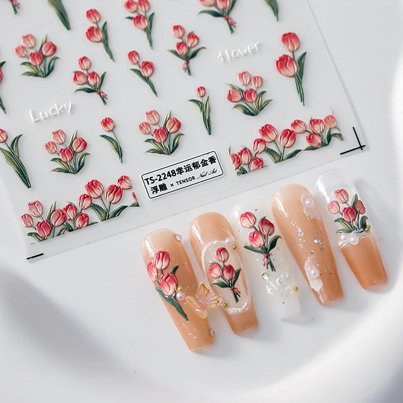 DIY Nail Stickers Nail Art TS2248 - Chic Decent