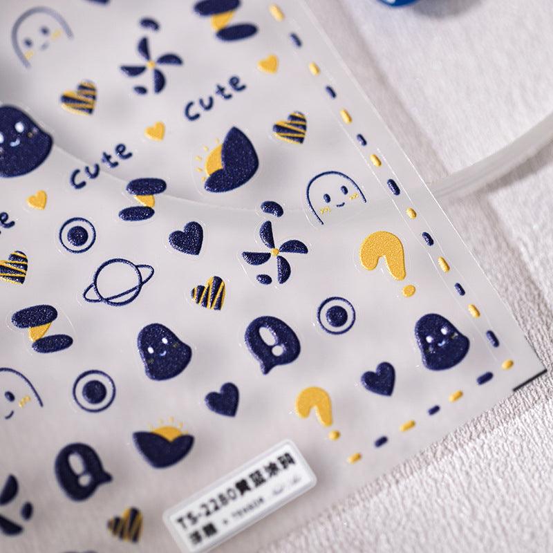 DIY Nail Stickers Nail Art TS2280 - Chic Decent