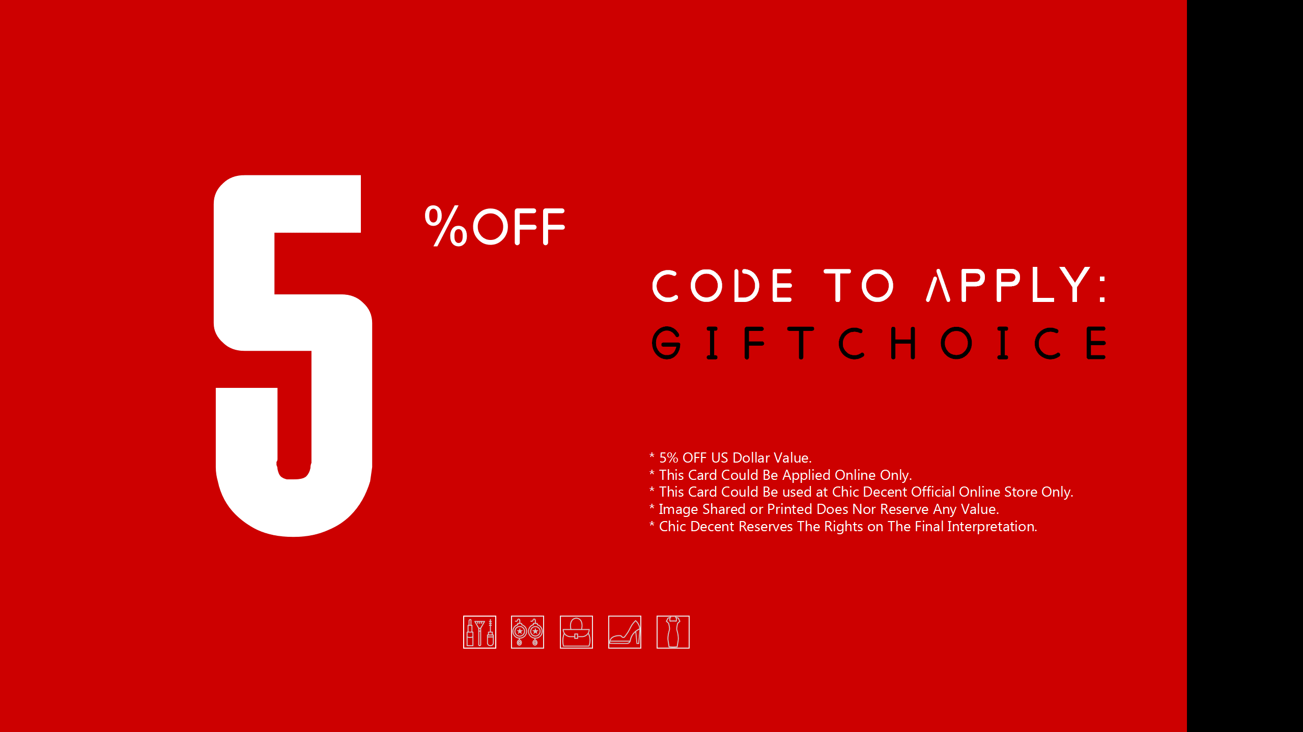 5% OFF GIFT CARD A