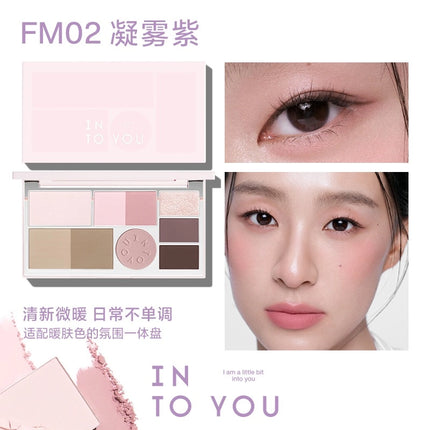 INTO YOU Facial Multi Functional Synthetic Palette IY072