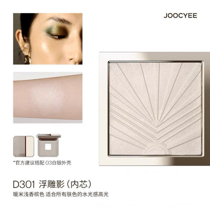 Joocyee Neo Deco Palette Eyeshadow Highlight Blush JC036 - Chic Decent