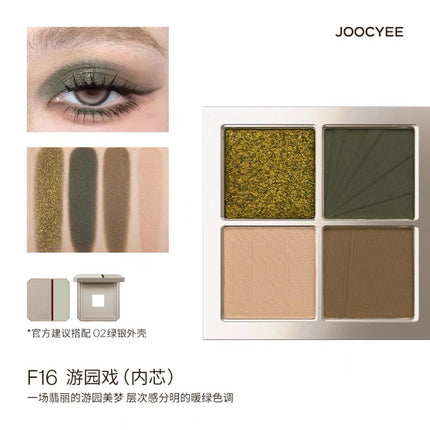 Joocyee Neo Deco Palette Eyeshadow Highlight Blush JC036 - Chic Decent