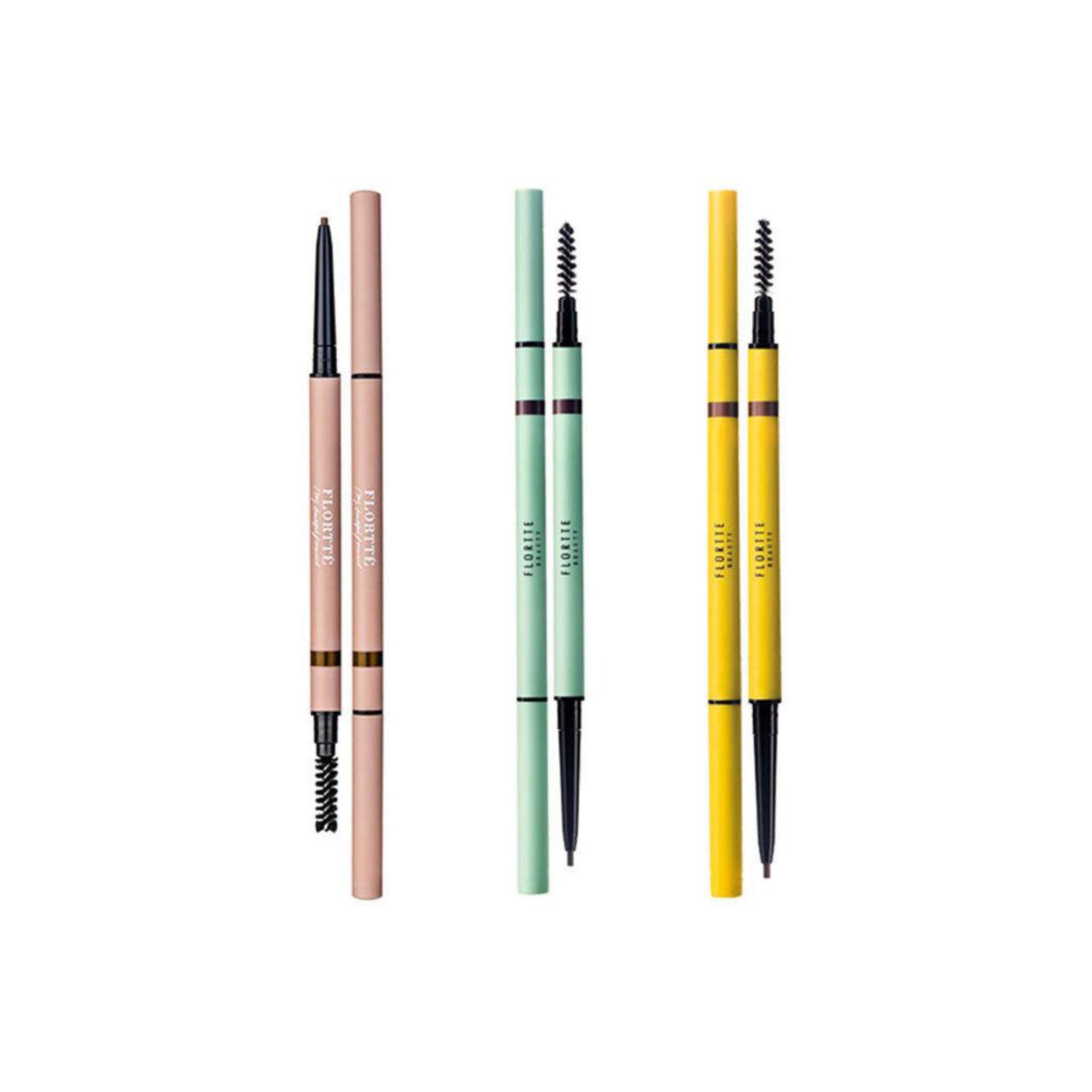 Flortte Dual Ends Eyebrow Pencil for Beginners FLT023
