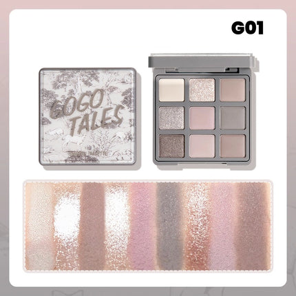 GOGO TALES 9 Colors Eyeshadow Palette GT646