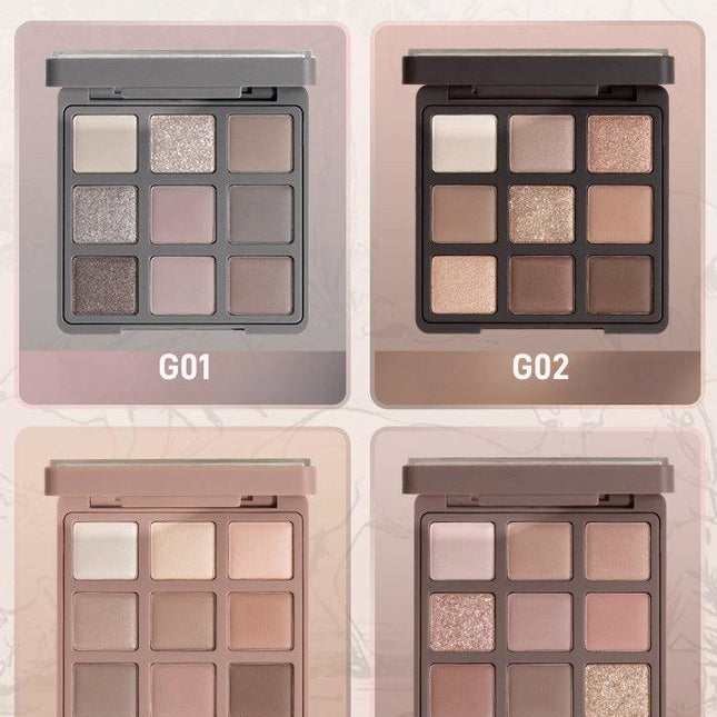 GOGOTALES - 9 Colors Eyeshadow Palette 14.4g