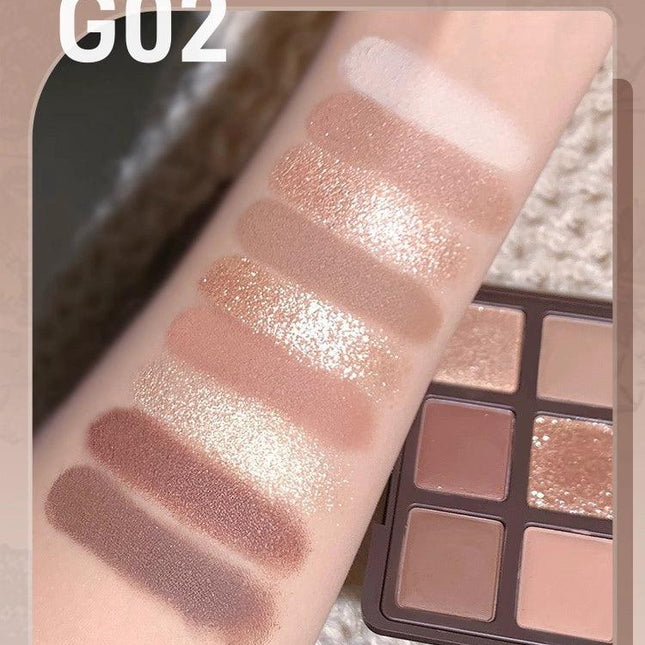 GOGOTALES - 9 Colors Eyeshadow Palette 14.4g