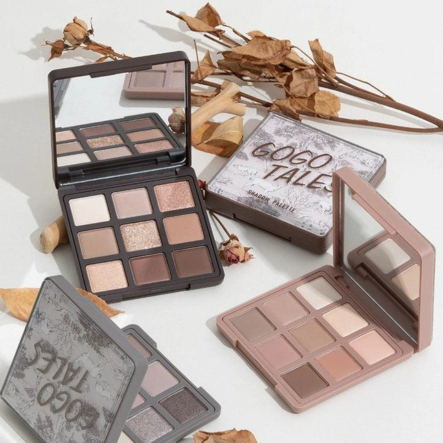 GOGOTALES - 9 Colors Eyeshadow Palette 14.4g