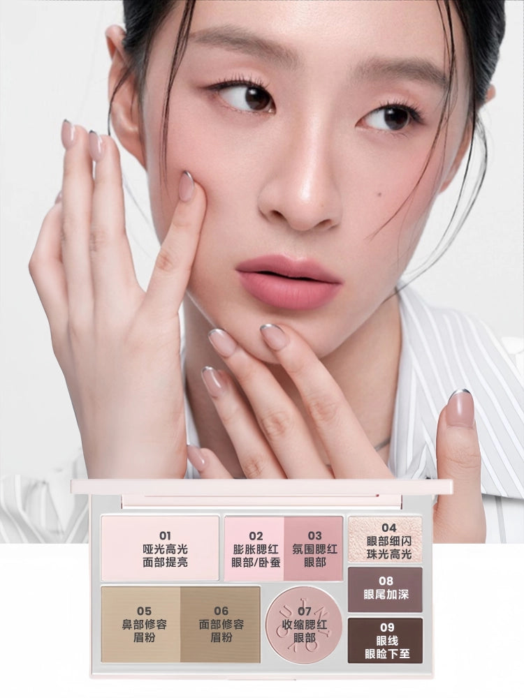 INTO YOU Facial Multi Functional Synthetic Palette IY072